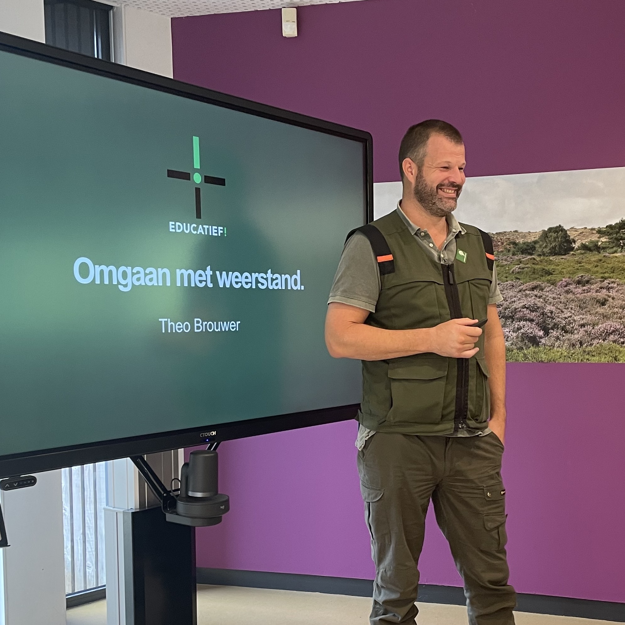 Training Omgaan met Weerstand van Theo Brouwer Training Omgaan met weerstand door Theo Brouwer van Educatief! Trainingen
